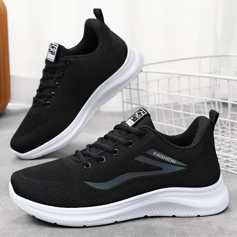 Shoes Men's Private Domain Gift Shoes Solid Color Versatile Sports Casual Shoes Men's Shoes Breathable and Not Stinky Feet