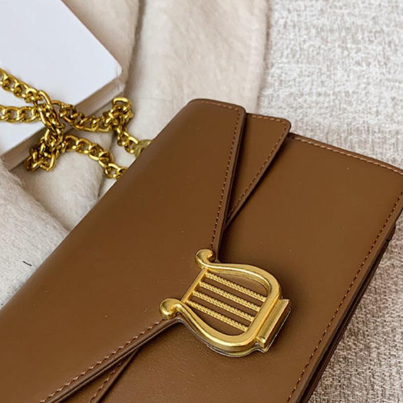 Dámský batoh Advanced Sense Malý design Sense Chain Messenger Bag Neformální retro taška přes rameno Jednoduché a všestranné čtvercové tašky