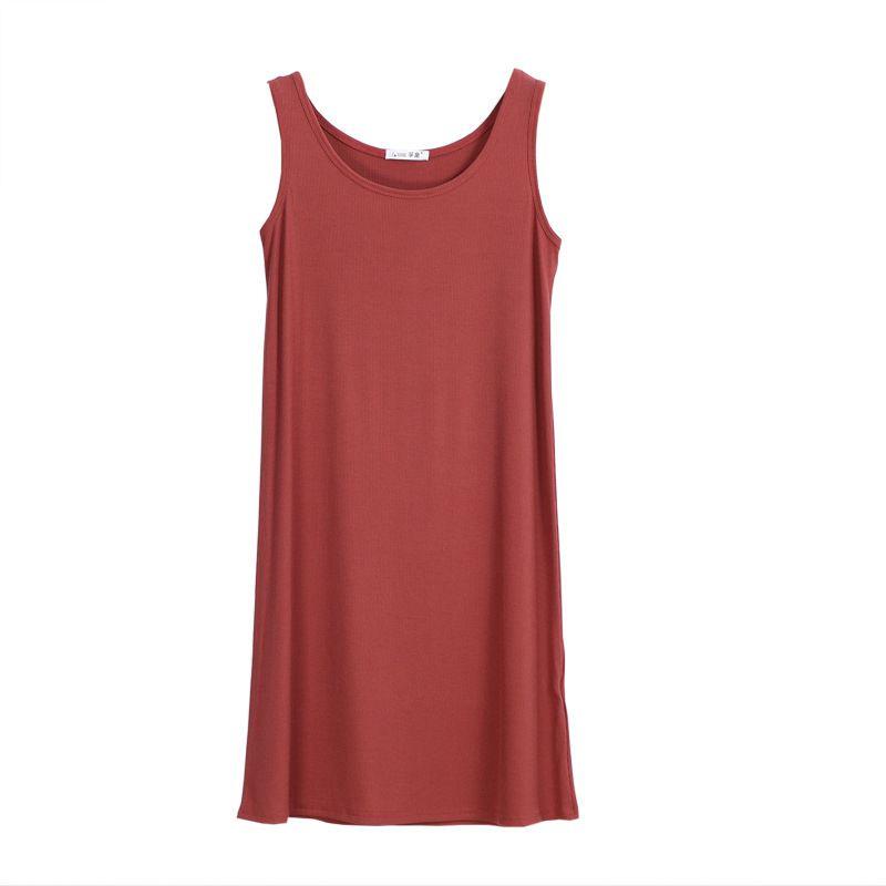 Women Sleeveless Long Tunic Dress With Premium Quality Cotton Blend For Effortless Style
