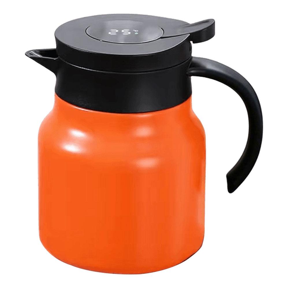 800/1000ml Thermal Insulation Teapot with Tea Filter Water Insulation Jug Portable Thermal Teapot for Coffee Tea Milk Beverage