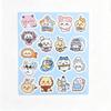 100Pcs Kawaii Chiikawa Cute Cartoon Stickers, Decor for Desk, Laptop, Scrapbook, Luggage  Room Decor, Kids Gift