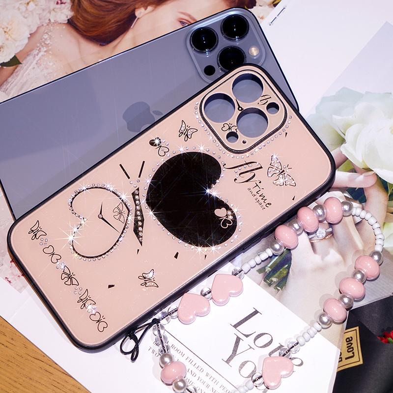 Pro iPhone 14Plus 13 Pro Max 12 Pro Max 11 Pro Max XSMAX 8 7 Plus pro Huawei P30 P40 Pro Mate 30 Mate 40 Pro Beauty Mirrror Pouzdro na telefon Ochranný kryt