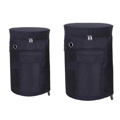 Oxford Cloth Propane Tanks Cover With Windproof Drawstrings Base And Storage Pocket Weatherproof Gas Cylinder Protector
