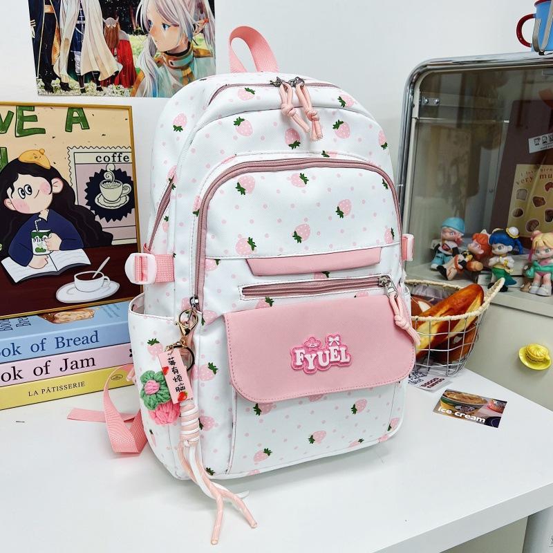 Schoolbag Japanese college style schoolbag female ins style cute leisure junior high school student high school student backpack large capacity