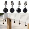4 Pcs Gravity Ball Curtain Weight Ball Windproof Heavy Duty Drapery Weights  Table Cover