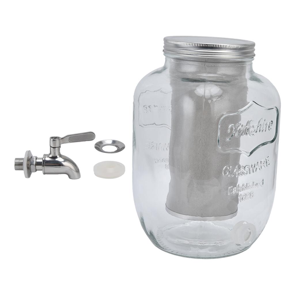 4L Cold Brew Coffee Maker Household Coffee Dispenser Infuser for Home Restaurant Kitchen