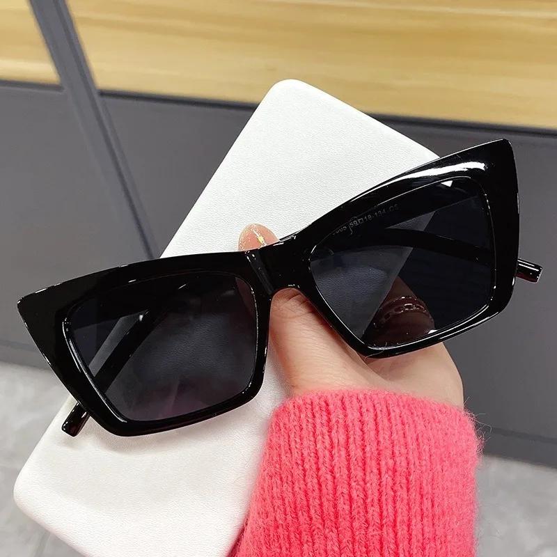 Trend Sexy Cat Eye Sun Glasses for Women's Retro Style Square Glasses Frame Sun Eyeglasses Eyewear Summer Shades Fashion Style UV400 Protection