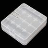 Portable Hard Plastic Case Holder Storage Box for 4 X 18650 Batteries
