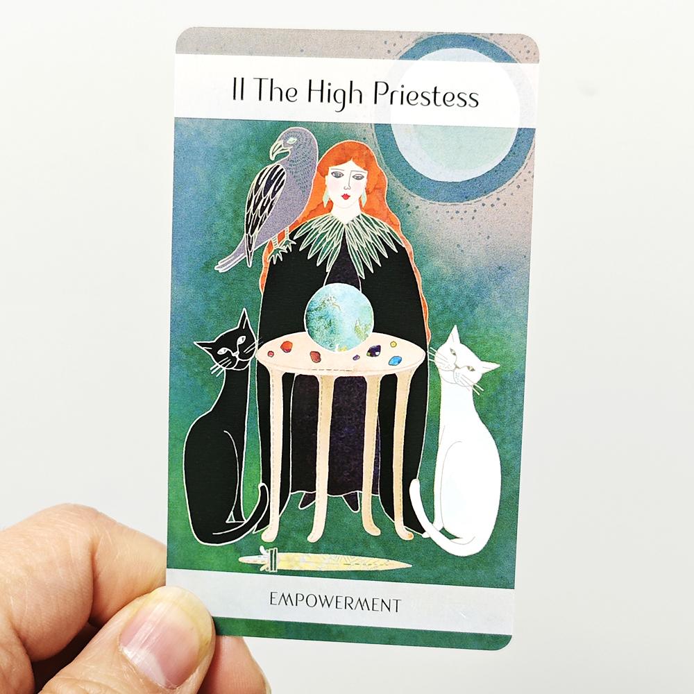 10.3*6cm Magický severský tarot Kompletní balíček 79 karet inspirovaný starými severskými mýty a folklórem