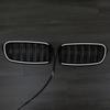 Double Slat Front Kidney Grille Grill Fit BMW 3 Series F30 F31 F35 2012-2019