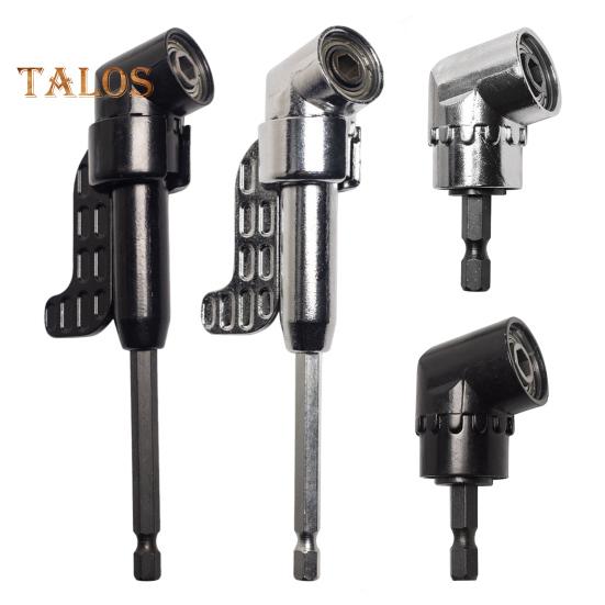 105-Degree Right Angle Drill Adapter Universal Corrosion Resistant Easy To Install Rotatable Hex Shank Driver Angle Drill Attachment