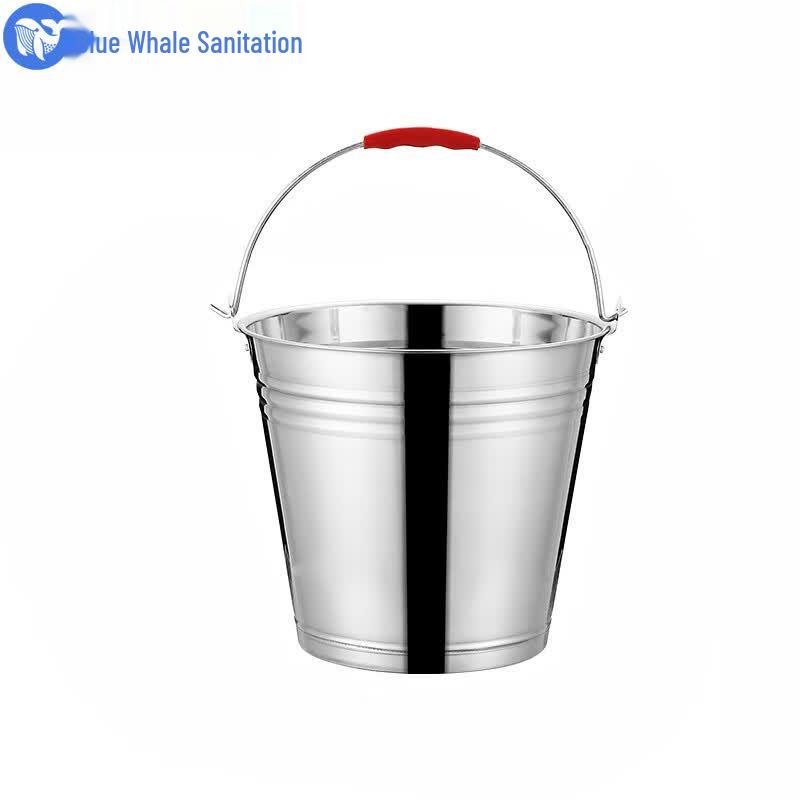 Blue Whale Environmental Stainless Steel Portable Water Bucket