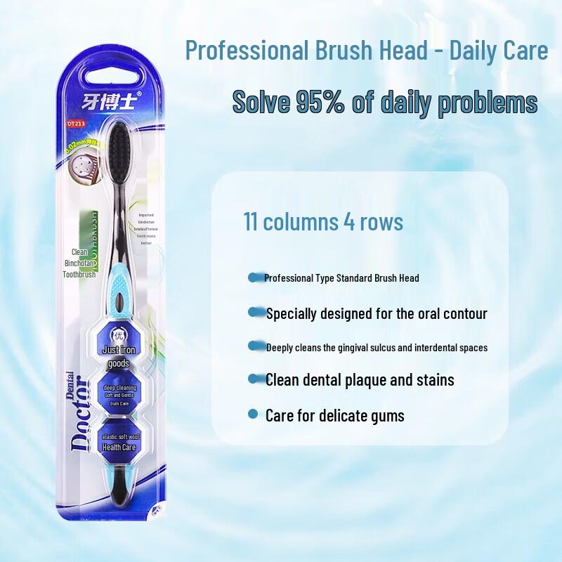 Dr. Tooth DT213 Antibacterial Toothbrush (20-Pack)