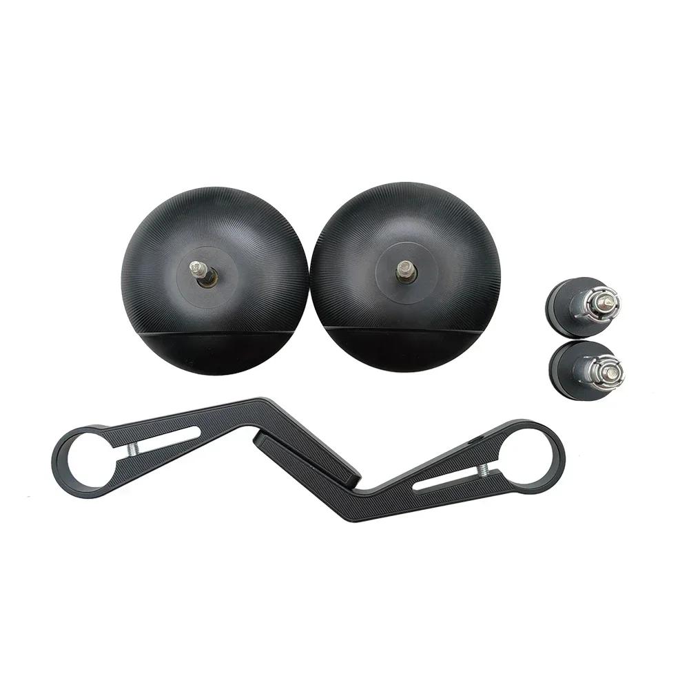 

Для Scrambler Monster Diavel GT 1290 SV650 GSXS750 Универсальные зеркала заднего вида для мотоциклов с ЧПУ, зеркало заднего вида на руль чёрный