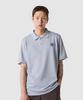UMBRO Coolpique Solid Collar Short Sleeve T-Shirt Light Gray (Uq321Cts71)