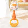 Handheld Shaker Toy for Infant Cartoon Dinosaur Newborns Gift Fun Activity Baby Shaker for 0-12 Month Baby Grasp Toy