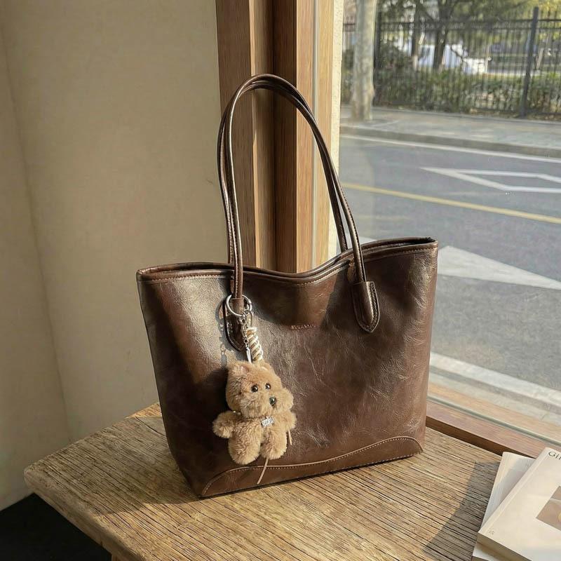Korean-style Women's Bag 2026 New Model, Simple Commuter Shoulder Bag, Casual Versatile