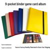 9-Ficks Spelkortsalbum – 360 Fack, Färgomslag, Samlare med Band för Anime-karaktärskort