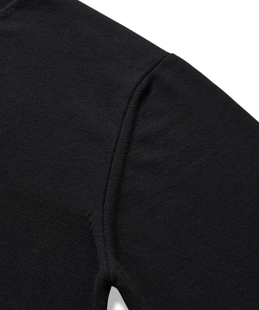 CUZNELLO Soft Touch Round Knit_Black