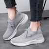 Breathable Mesh Women Running Shoes Lightweight Casual Sports Shoes Knitted Flats Walking Socks Shoes