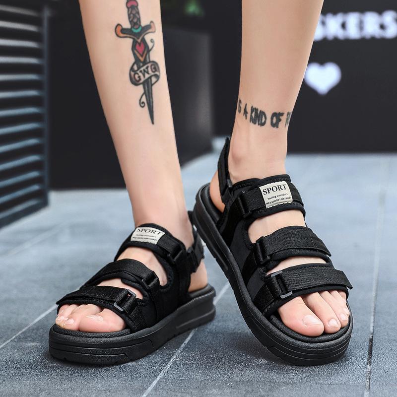 Sandals men's new summer outdoor beach sandals dual-purpose couple Korean version trend personalized fashion outer slippers