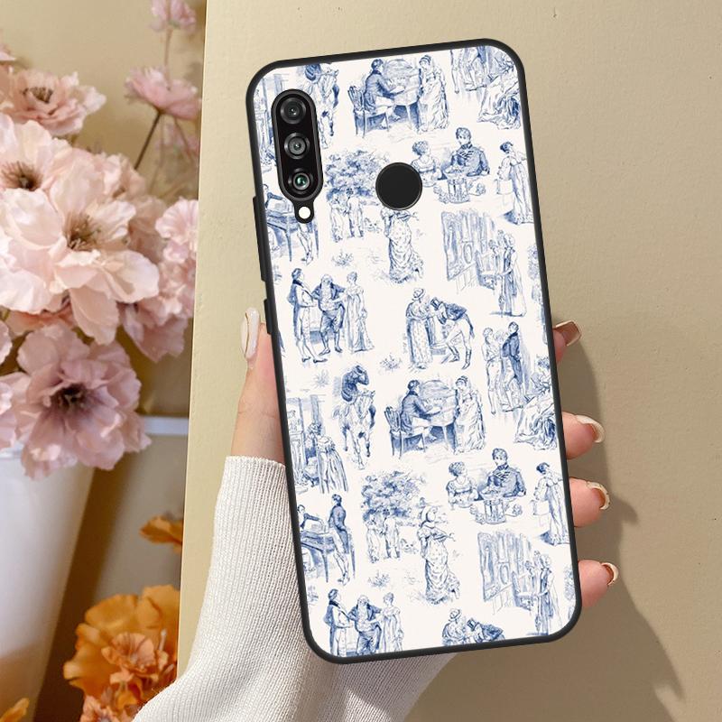 Pride And Prejudice For Honor 50 8X 9X 10i Case For Huawei P50 Pro P20 P40 P30 Lite P Smart 2021 Nova 5T Cover