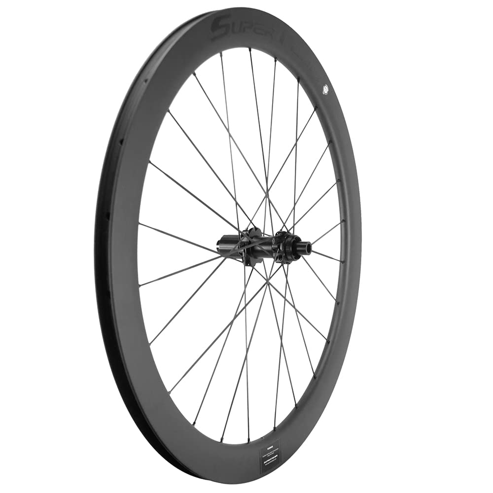 SUPERTEAM Carbon Speichen Scheibenbremse 50mm Tubeless Carbon Speichen