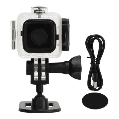 1080P Sports Camera Mini High Definition Night Vision Wide Angle Camera with Waterproof Shell for