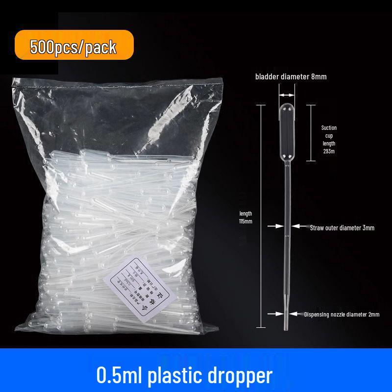 Disposable Plastic Dropper Pipettes 1ml, 2ml, 3ml, 5ml (100pcs)
