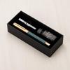 Premium Medium Nib Resin Fountain Pen Set 15ml Ink Gift Box Writing Note-Taking Calligraphy