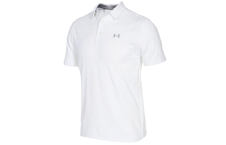 Under Armour Polo Shirt Men s White 1327037-107 L