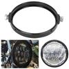 Aluminium Alloy   5.75in Round Headlight Mounting Bracket for Motorcycle Conversion
