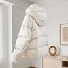 Women's Hooded Loose Fit 90% Duck Down Puffer Jacket