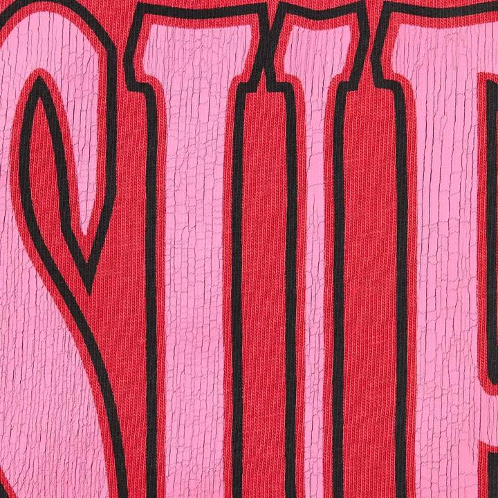 Supreme Cracked Stretch S/S Top Red