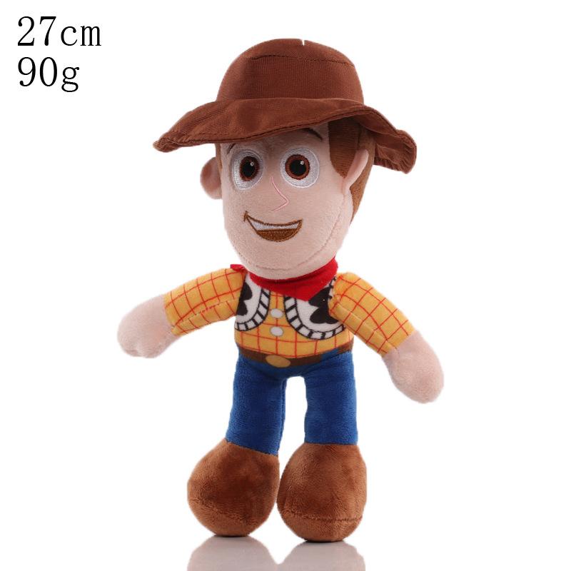 23cm Cute Woody Buzz Lightyear Plush Toy Lovely Stuffed Anime Jessie Plushies Pendant Cartoon Doll Home Decor Xmas Gift