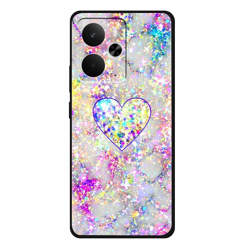 For Realme 14 Case Soft TPU Black Silicone Cover for Realme 14 5G Global RMX5070Soft Case Shockproof Cover RMX5070 Oppo Realme14