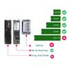 New USB 3.0 M.2 NGFF SSD Enclosure: Metal Type-C Interface for Mobile Storage