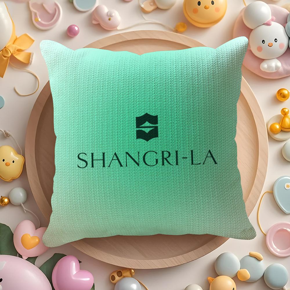 Exotic Style S-Shangri-La Hotels And Resorts Pillow Case Sofa Living Room Bedroom Headboard Backrest Cushion Square Cushion