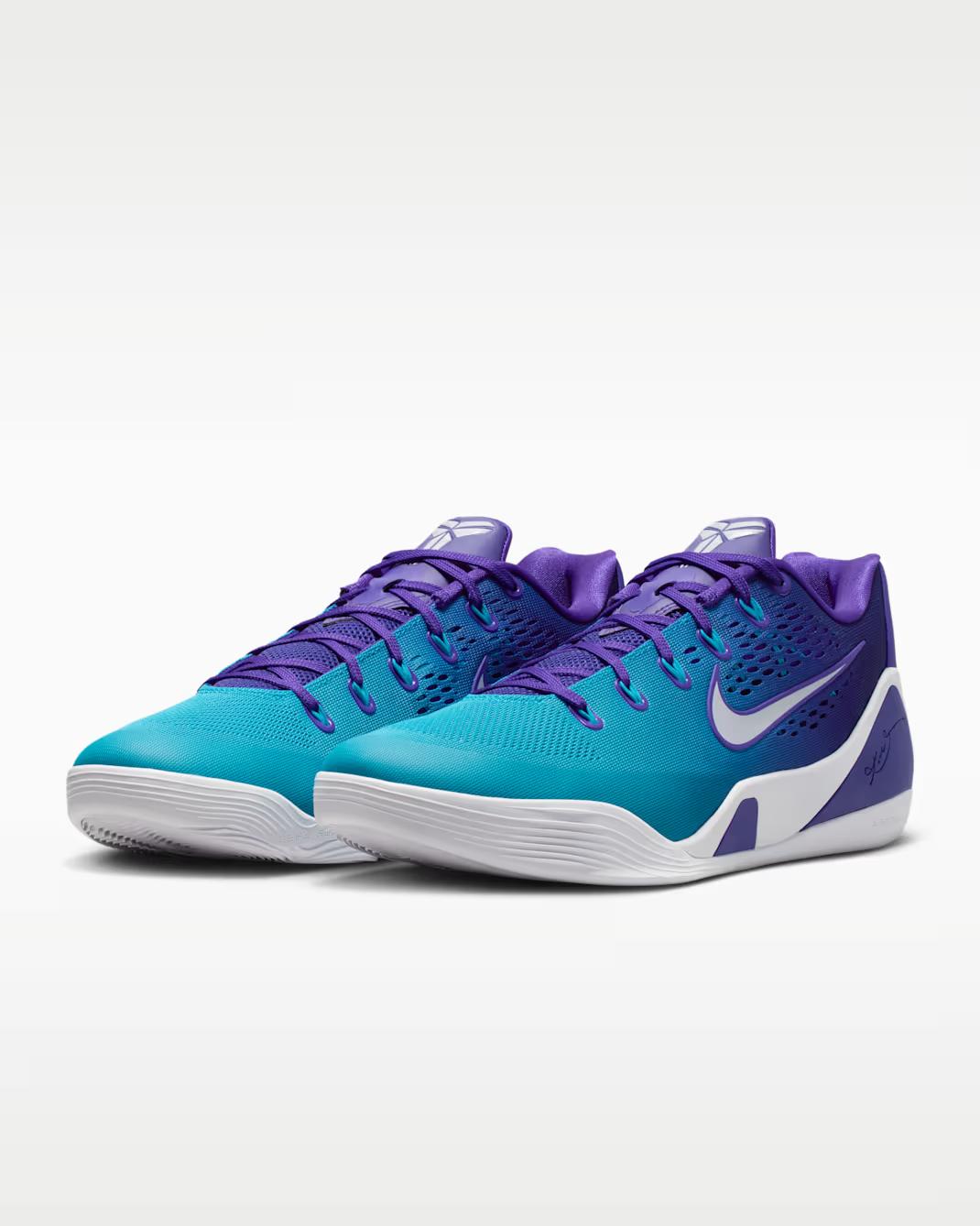 IM6119-500 Nike Kobe 9 Elite Low Protro Hornets (Мужской) 6.5