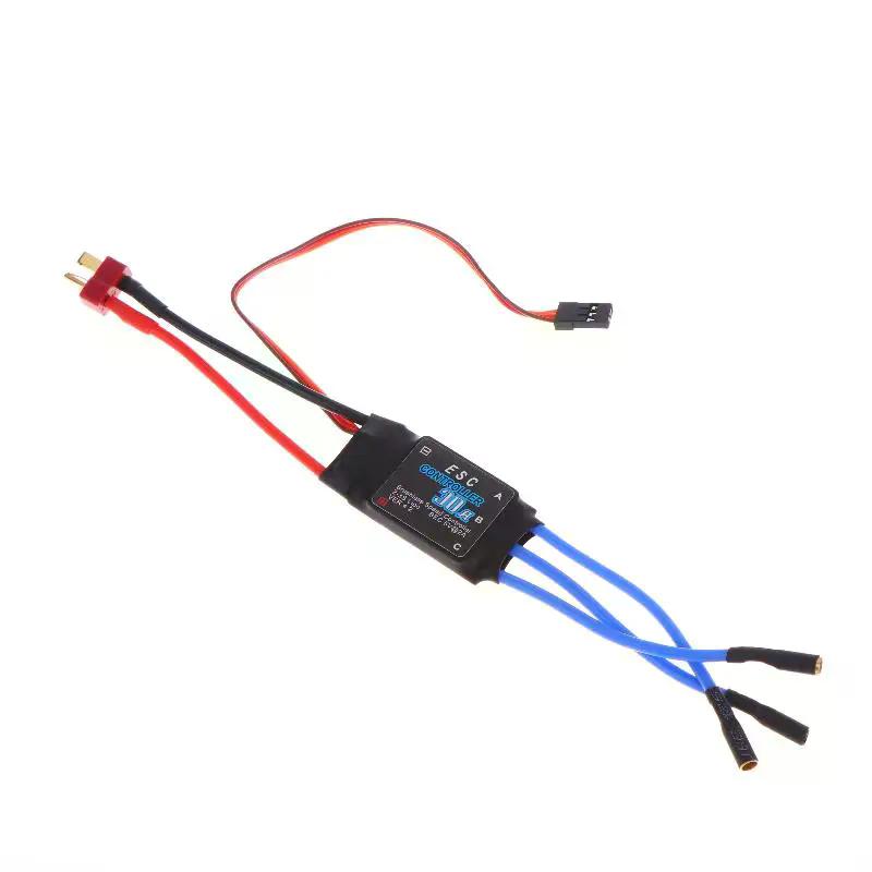 1Pcs RC FPV Quadcopter Airplanes Helicopter Accessories 30/40A Brushless ESC 2-4S Electronic Speed Controller With Banana Head