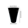 23Pcs Flower Buckets with Base Multipurpose Decorations Flower Vase Buckets for Indoor Outdoor Wedding Home Garden Farmhouse