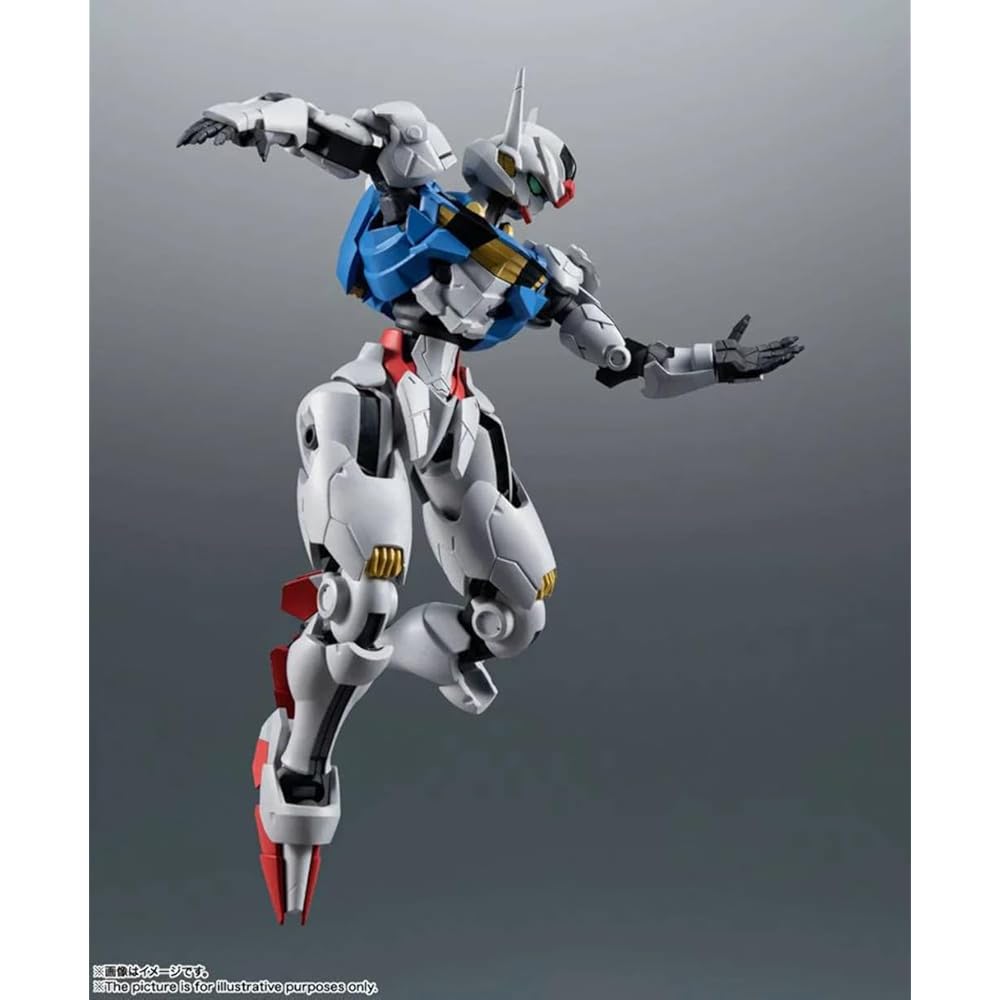 TAMASHII NATIONS Gundam Aerial Ver. A.N.I.M.E. 125mm Painted Action Figure ABS PVC