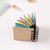 Hard Cover Note Pads Small Spiral Notebook Self-Adhesive Sticky Note Combination Memo Pads School Office Supplies