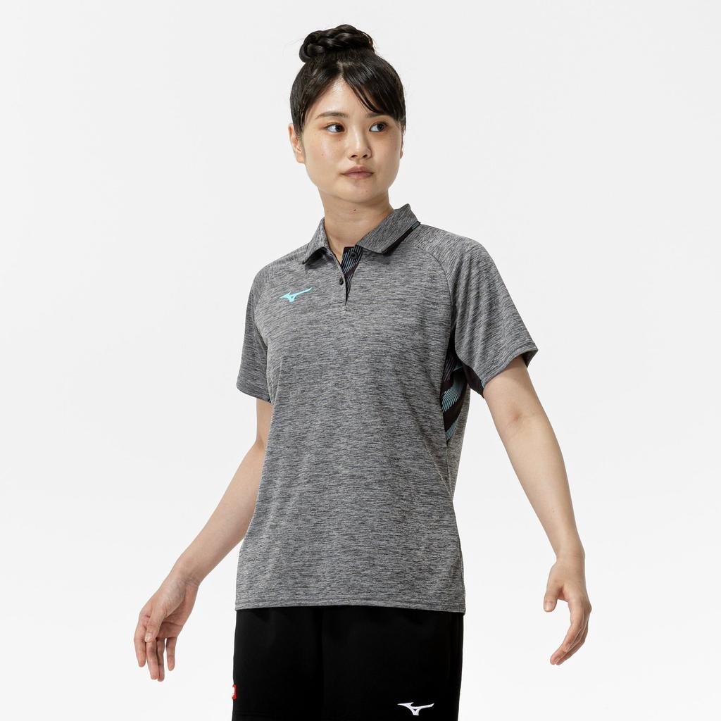 Table Tennis Game Short JTTA Size S Shirt, Sleeve, Certified, Moisture-Wicking, Quick-Drying, Women's, Black, (82JAC210)