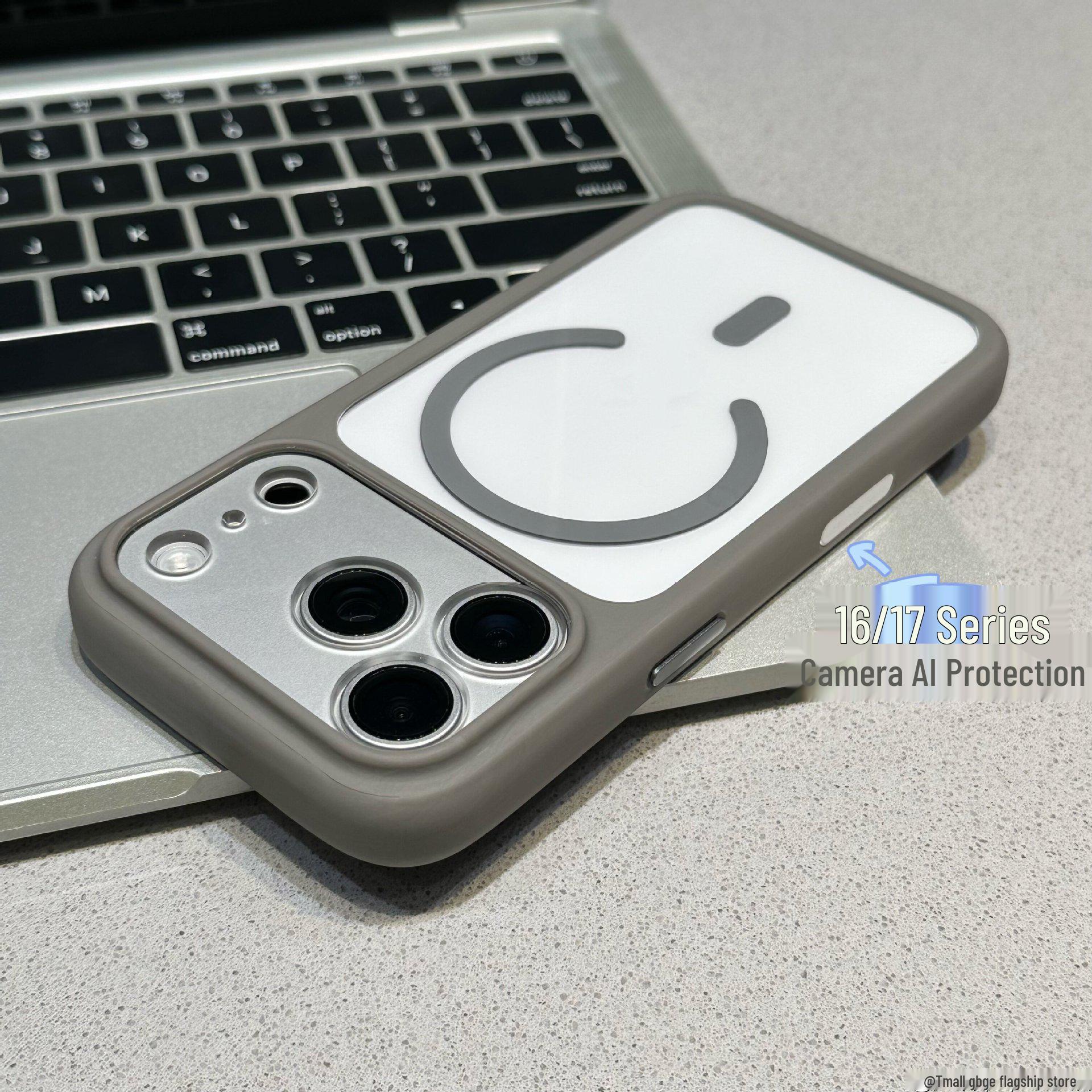

Compatible with iPhone 17 Original Shield Magnetic Case, Transparent, Large Window. Drop-proof Full Coverage for iPhone 16/15. iPhone 14 Pro Max