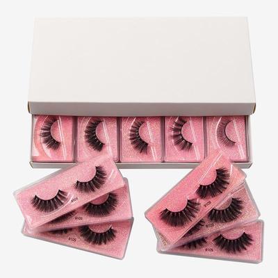 3D Handmade Cross-Border Thick Eyelashes - European and American Style