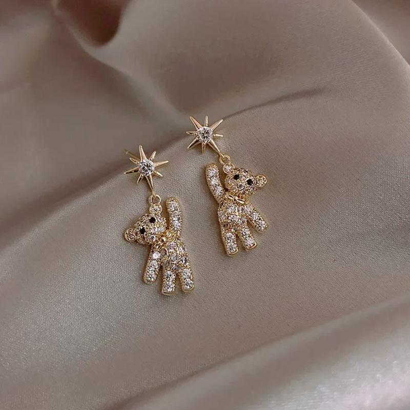 Versatile Bow Girl Earrings with Elegant Geometric Shapes, Personalized and Trendy Earrings for Women
