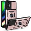 Case for Motorola Moto G9 Plus Shockproof Bumper Armor Camera Protective Magnetic Holder Ring Cover for Moto G 9 Play E7 Plus