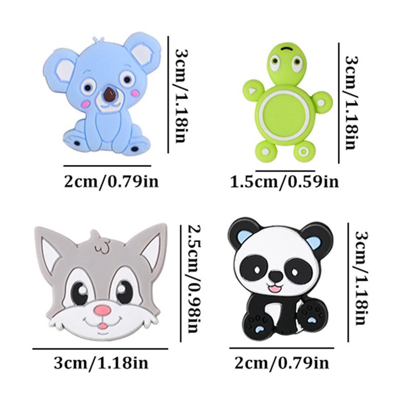 Knitting Needle Stoppers 8pcs Point Protectors Knitting In Koala Turtle Panda Cat Shape Cute Knitting Needle Tip Protectors