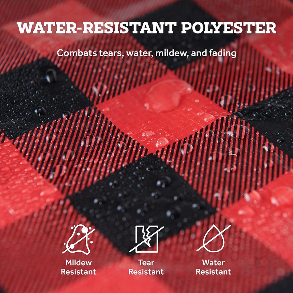 Lattice Christmas Wreath Storage Bag Foldable Xmas Tree Bag Garland Container with Dual Handle for Home Festival Storing Tools